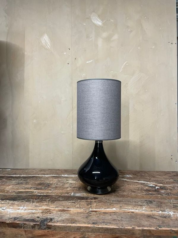 Flavia negra mini, Gråbrun lin, H 48cm