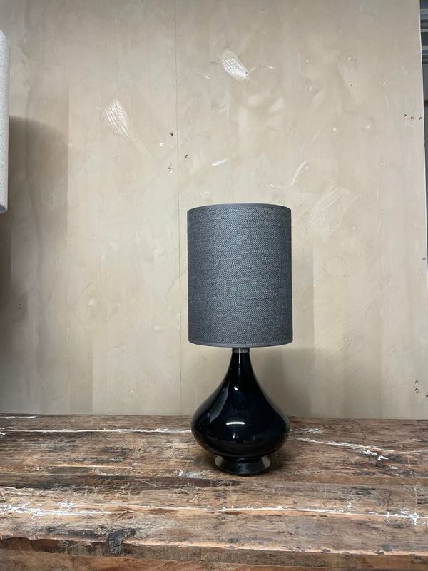 Flavia  negra mini, Grå lin, H 48cm